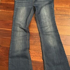 Cello Dark Blue Flare Jeans
